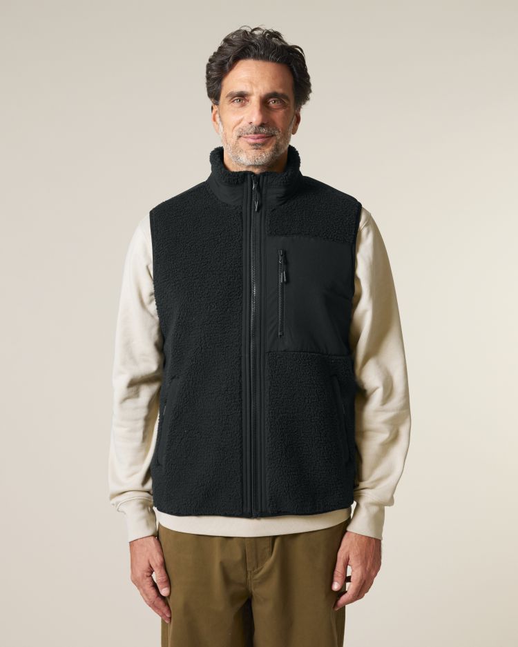 Stanley&Stella Liner - THE UNISEX SLEEVELESS SHERPA JACKET