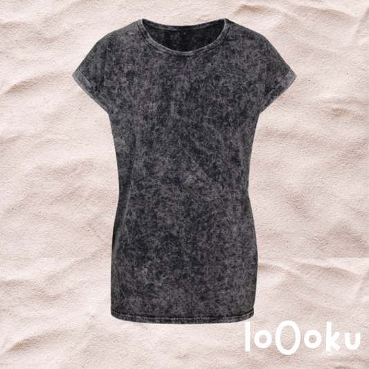 Dámské tričko "Acid Wash" - BY 053